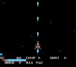 The Guardian Legend gameplay screenshot